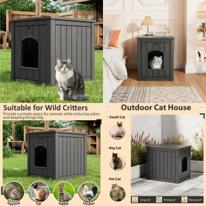Indoor Outdoor Cat Shelter