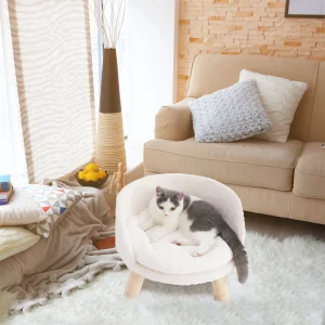 Plush Cat Bed