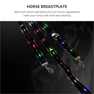 LED Horse Breastplate