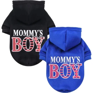 2 Pack Small Dog Hoodie
